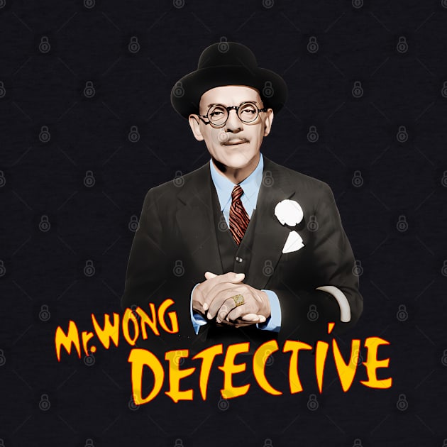 Mr Wong Detective - Boris Karloff by wildzerouk